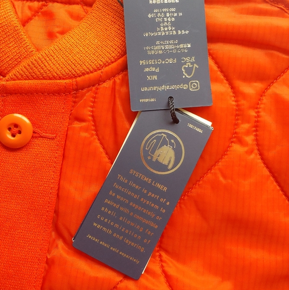 POLO Ralph Lauren NEW Quilted Liner Jacket SS21 Collection - Picture 14 of 15
